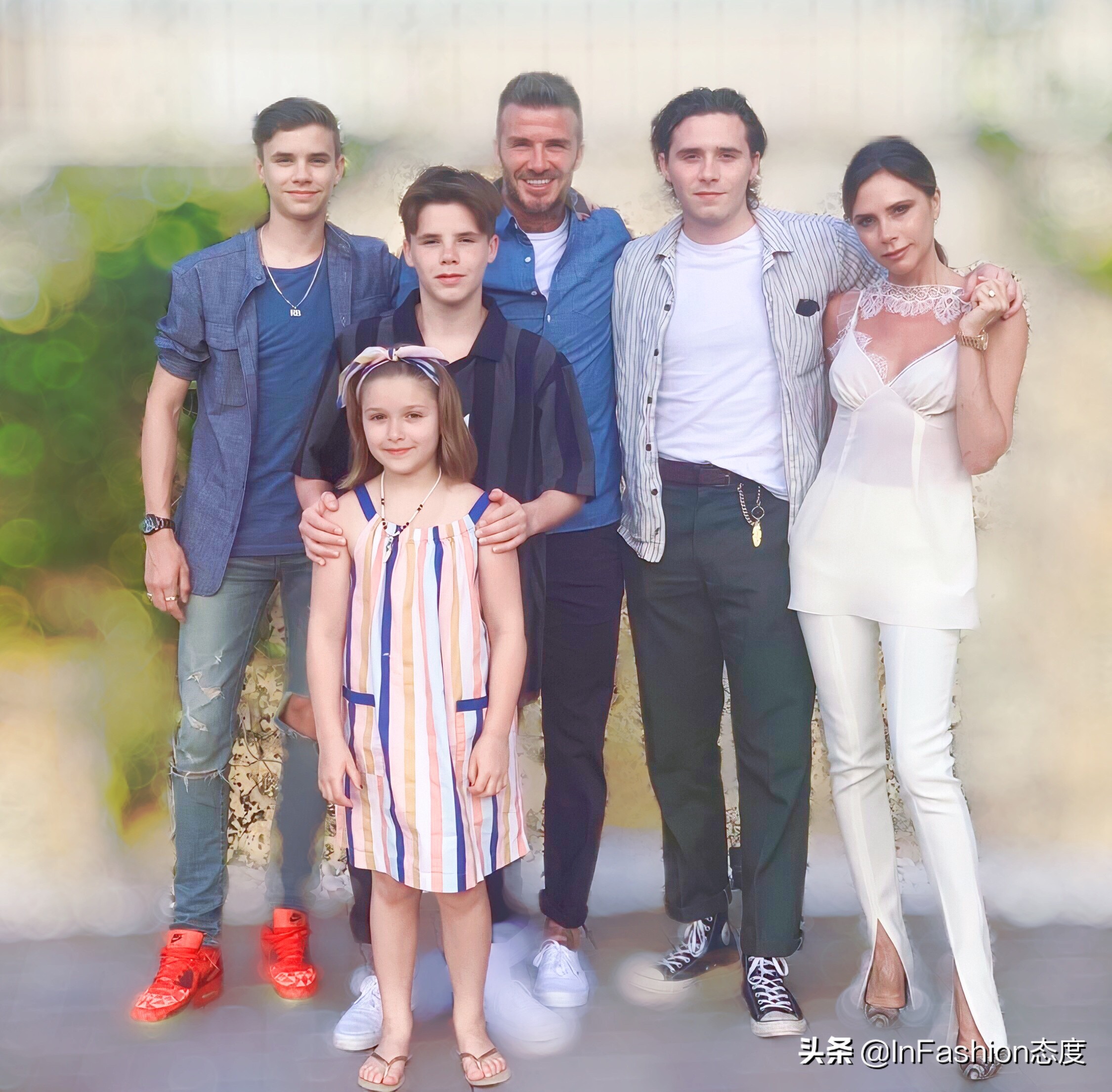 贝克汉姆第一次谈小七,贝克汉姆回应吻小七