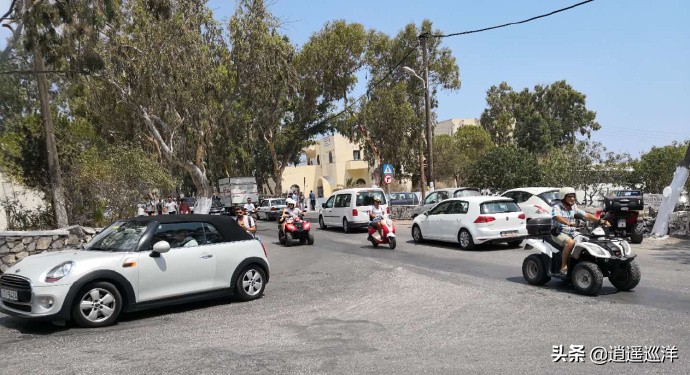 希腊圣托里尼自驾游,希腊旅游胜地圣托里尼