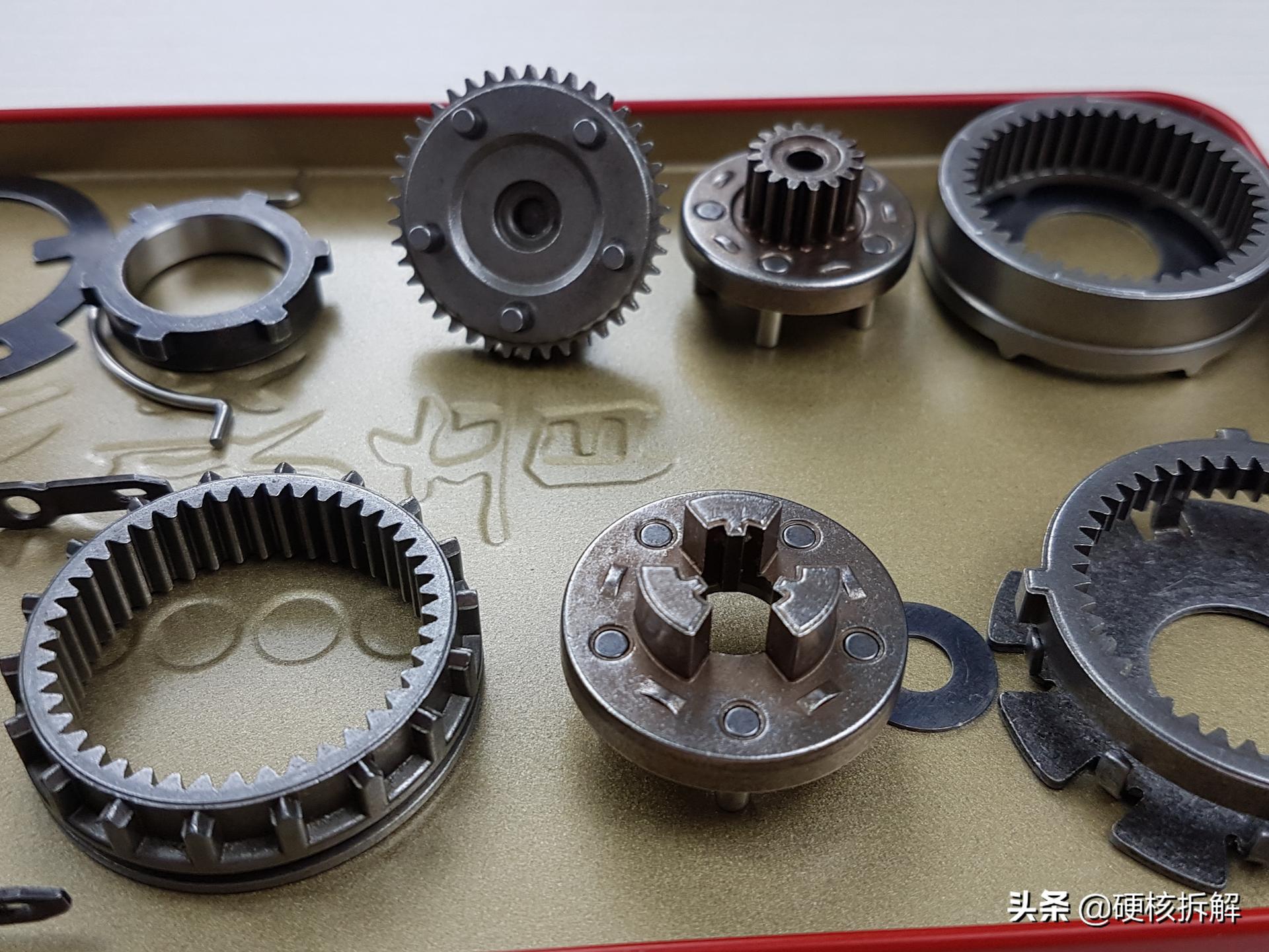 博世电钻齿轮的拆装,齿轮之美