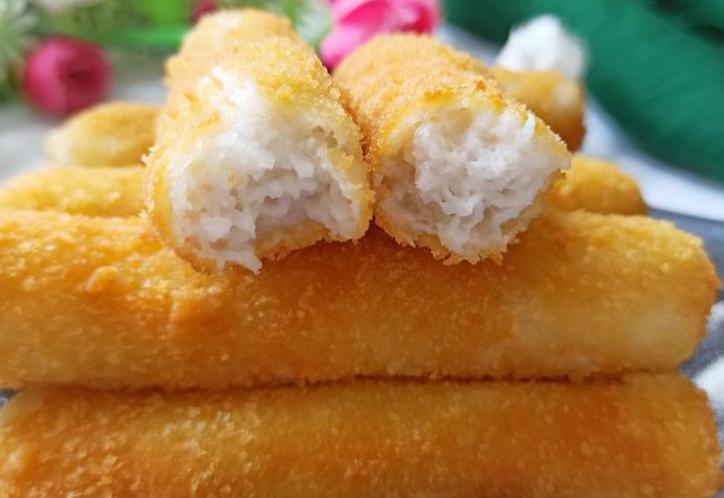 芋头条怎样才能炸外酥里嫩,香芋条油炸做法