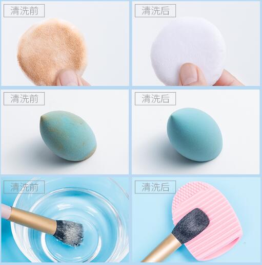 你的化妆工具有多脏,化妆用品正确洗法