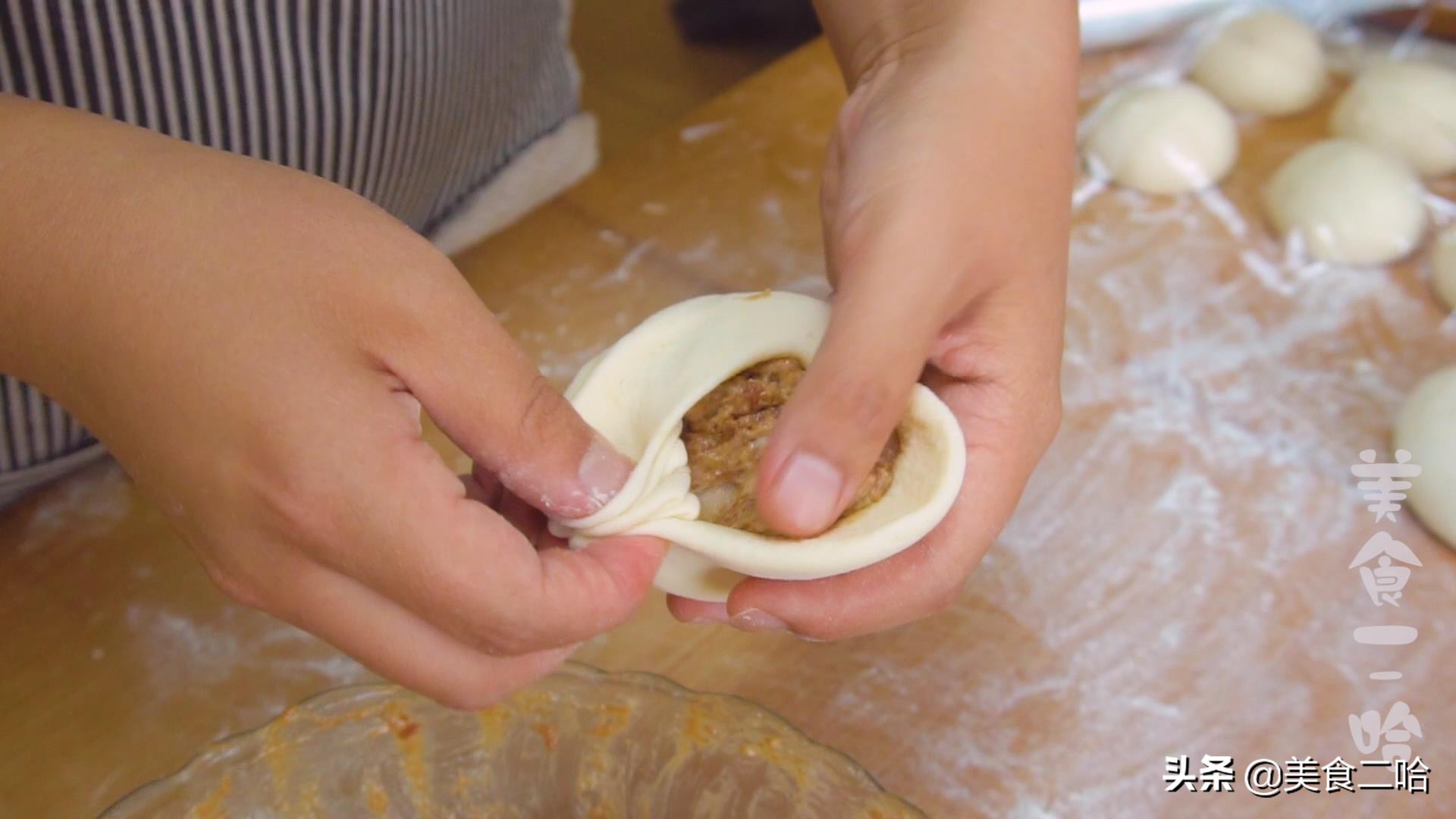 早餐饼肉馅最好吃的做法,鲜肉饼早餐做法