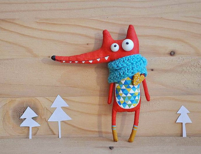 布艺小玩偶制作教程视频,格子布自制简单布艺小玩偶