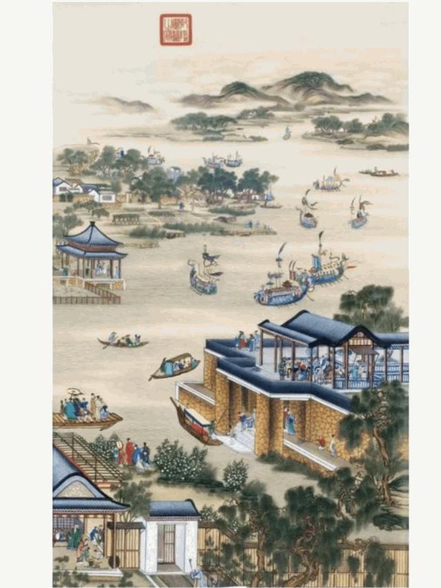 古画复活的视频,古画复活山水视频