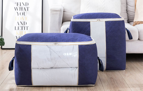 家居收纳袋，能装10斤重的棉被，三层加厚设计还能防潮