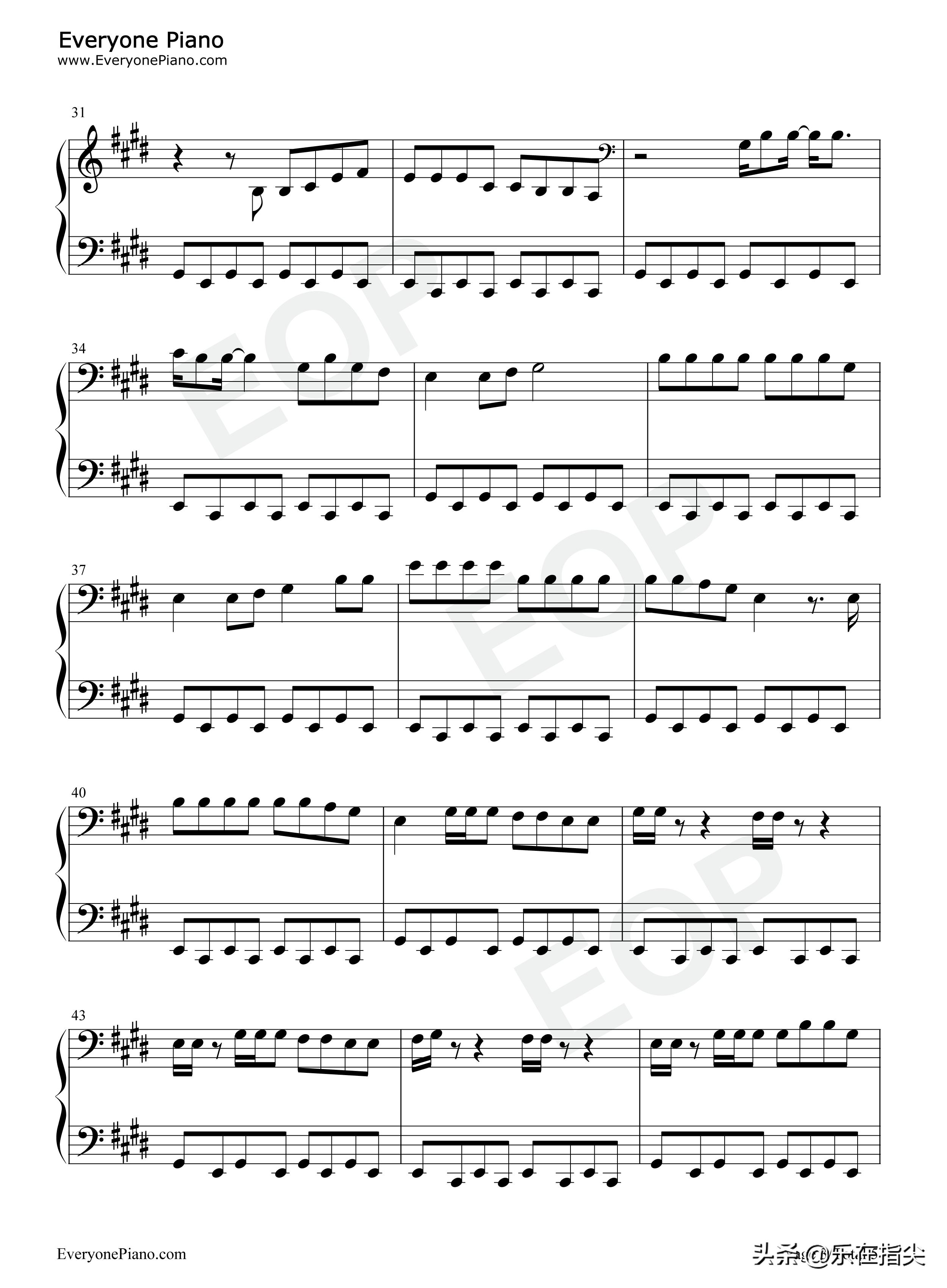 forever钢琴简谱数字谱,stayjustinbieber简谱