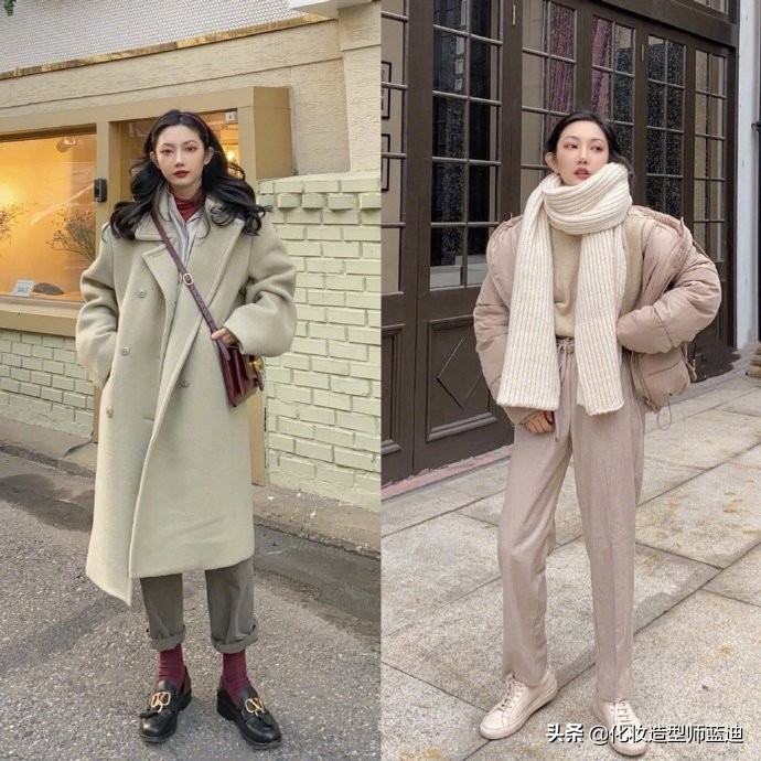 18套专属冬日的通勤穿搭经典百搭,18套高级保暖穿搭等你选择