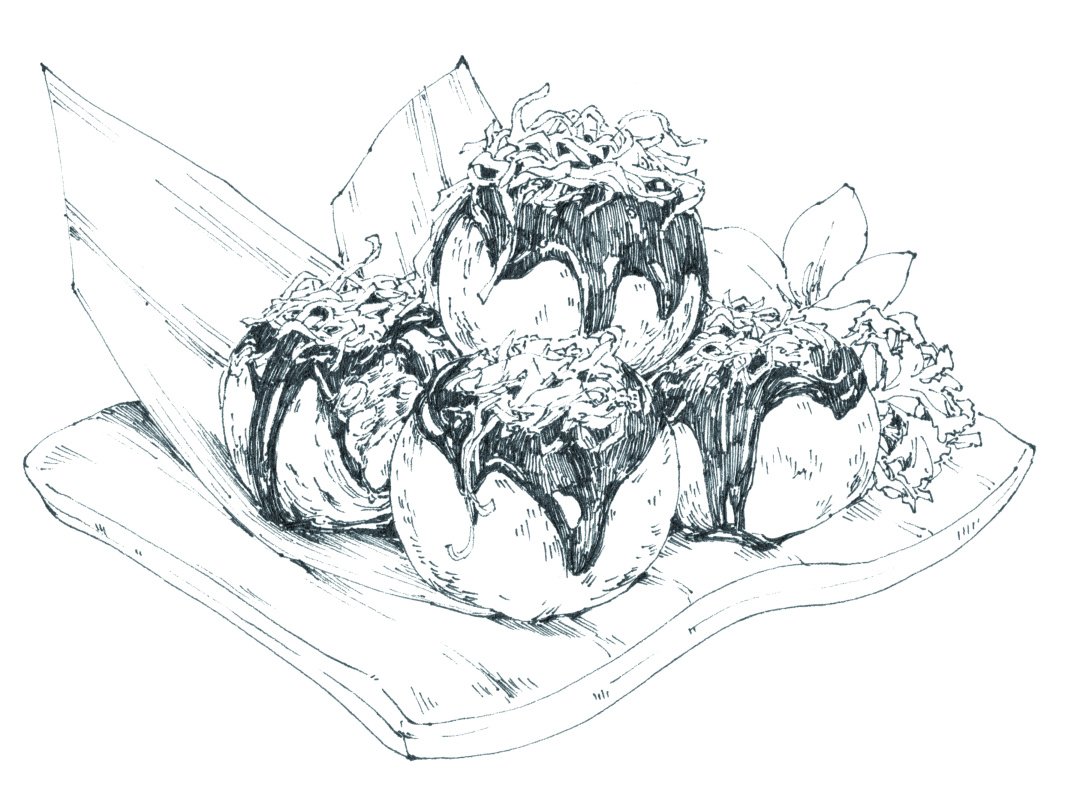 蓝莓味的章鱼小丸子,草莓章鱼小丸子口味