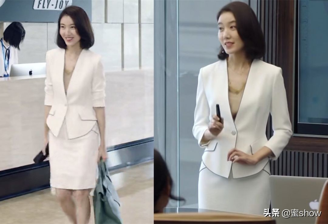 30-40岁微胖型女士气质穿搭陈数,陈数秋冬职场穿搭