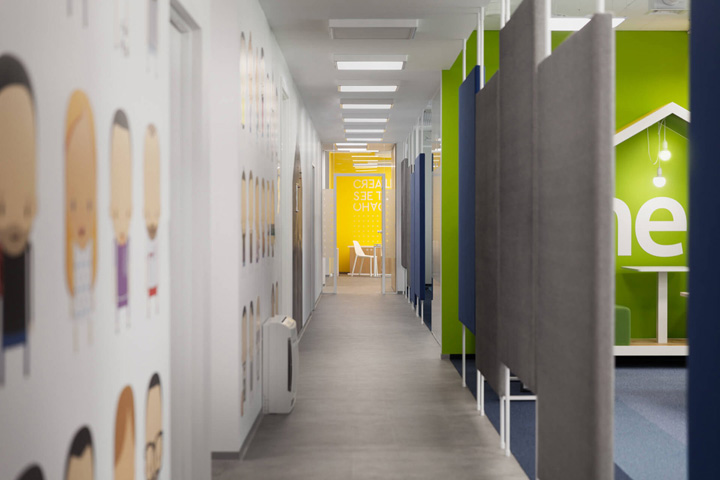 卡通乐园保加利亚软件公司Accedia索非亚办公设计欣赏