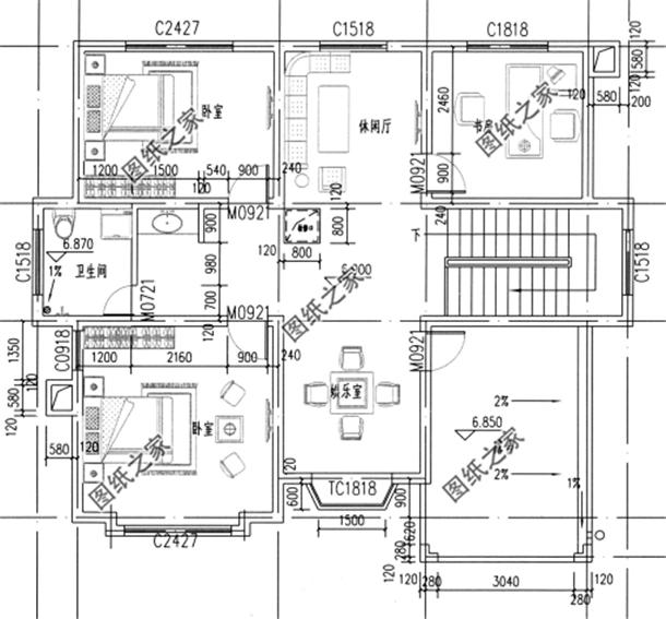 三间三层户型,三间三层不带罗马柱农村自建房