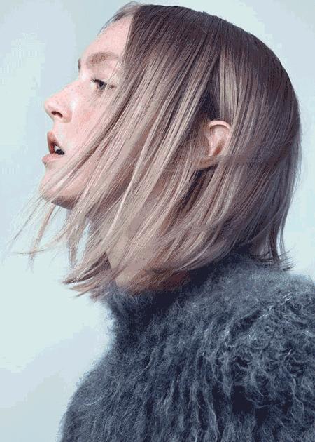 夏天高级显白的发色短发,适合夏天的一款显白发色