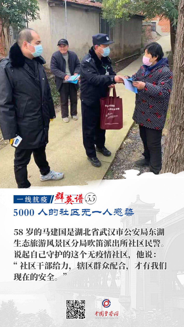 5000人的社区无一人感染！老民警马建国有“守护秘诀”！