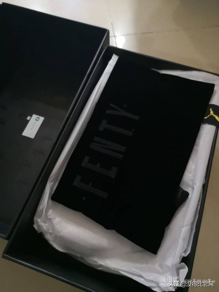 彪马复古阿甘鞋黑鞋蓝底配色,彪马fenty系列