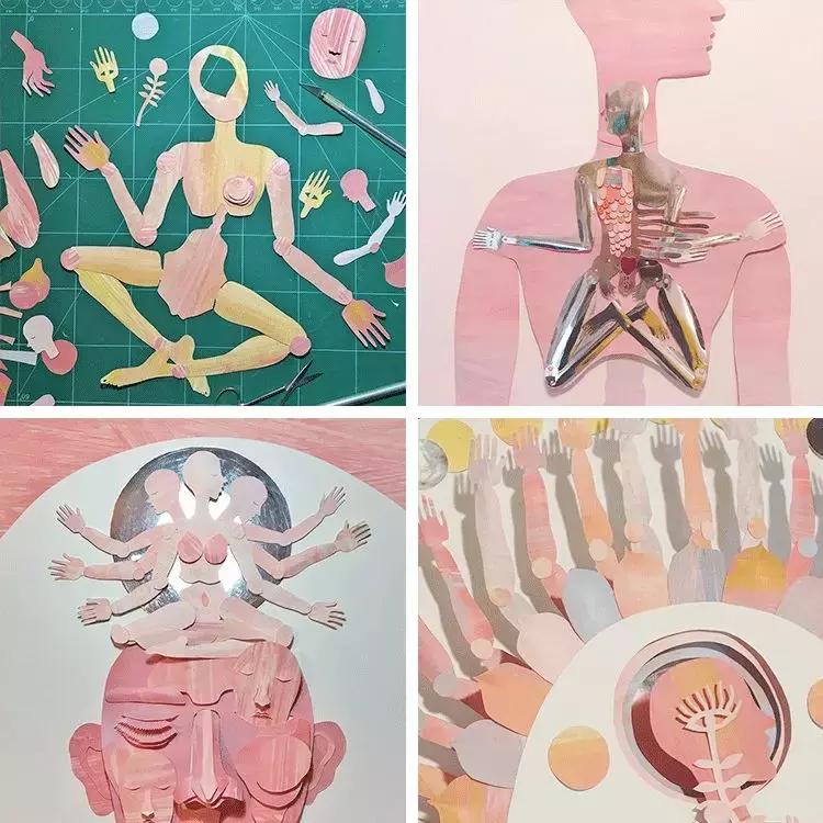 广州90后妹子用顶级纸艺解剖人体，看过的人惊艳到灵魂出窍