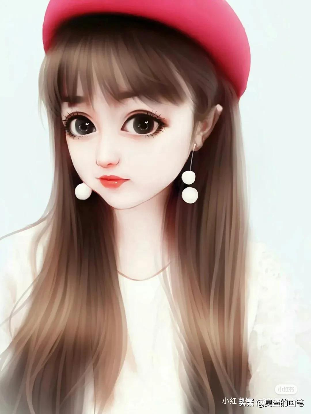 卡通布娃娃头像可爱呆萌,奶凶奶气的可爱头像真人好看