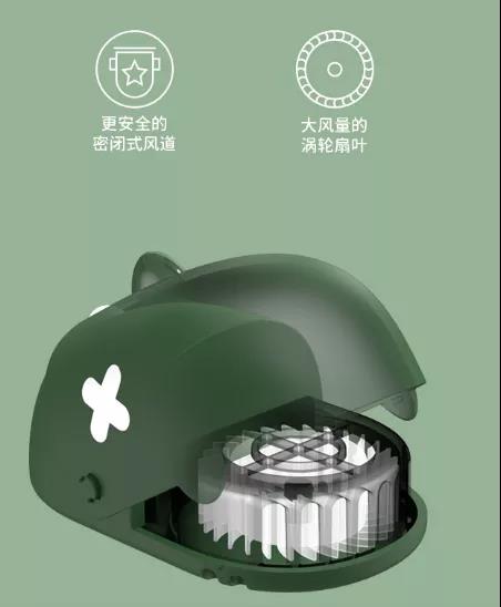 吹迎面风导致小儿面瘫，专为孩子设计的新型风扇，让家长更放心