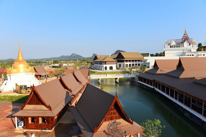 泰国暹罗古城打卡,超过半数中国游客前往泰国