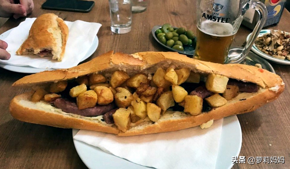 在西班牙生活的一天,在西班牙吃西班牙菜