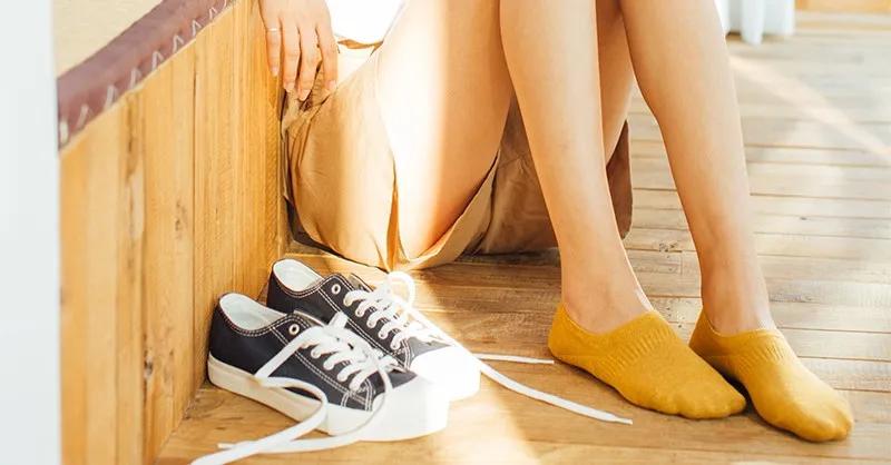 不掉跟的隐形船袜测评,原来真的有不掉跟的船袜