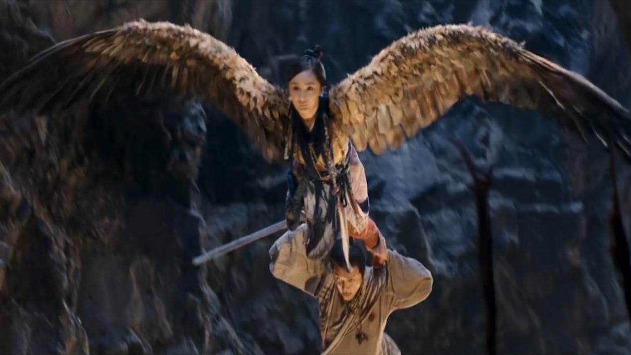 画皮2周迅第二次给公主换皮,赵薇周迅画皮水中换皮花絮