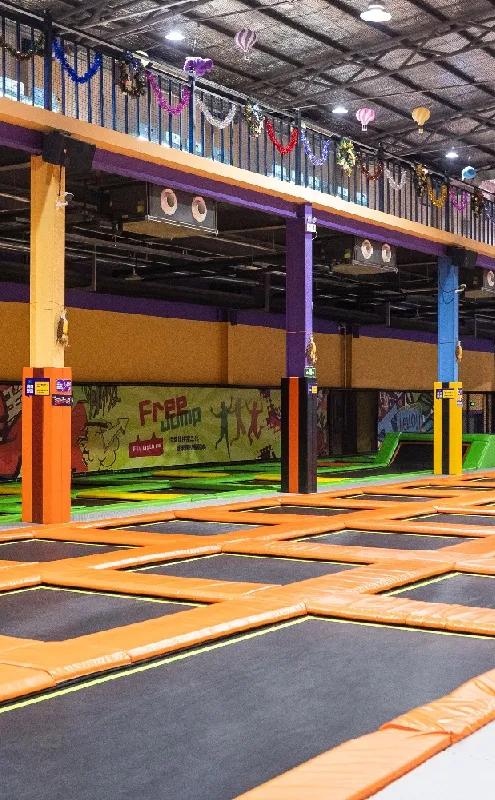 天津蹦床主题公园,天津最大淘气堡室内游乐场