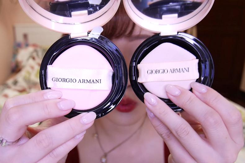 阿玛尼新版红气垫真假辨别,阿玛尼粉色气垫真假鉴别