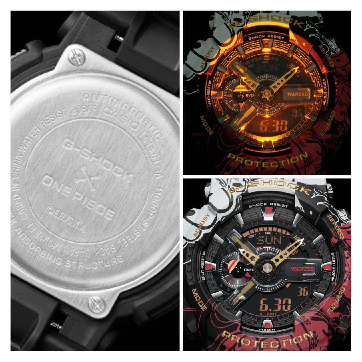 卡西欧海贼王联名表功能介绍,海贼王和卡西欧的联名表