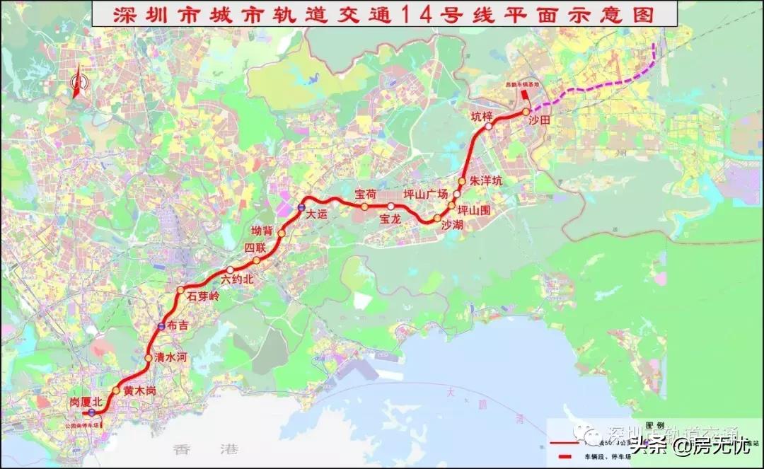 广州22号地铁连接深圳何时开通,深圳地铁14号线什么时候开通最新
