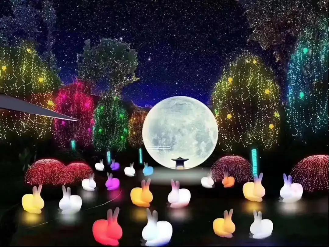 十一误入了桃花园的美好时光靖西旧州古城国庆中秋游园狂欢