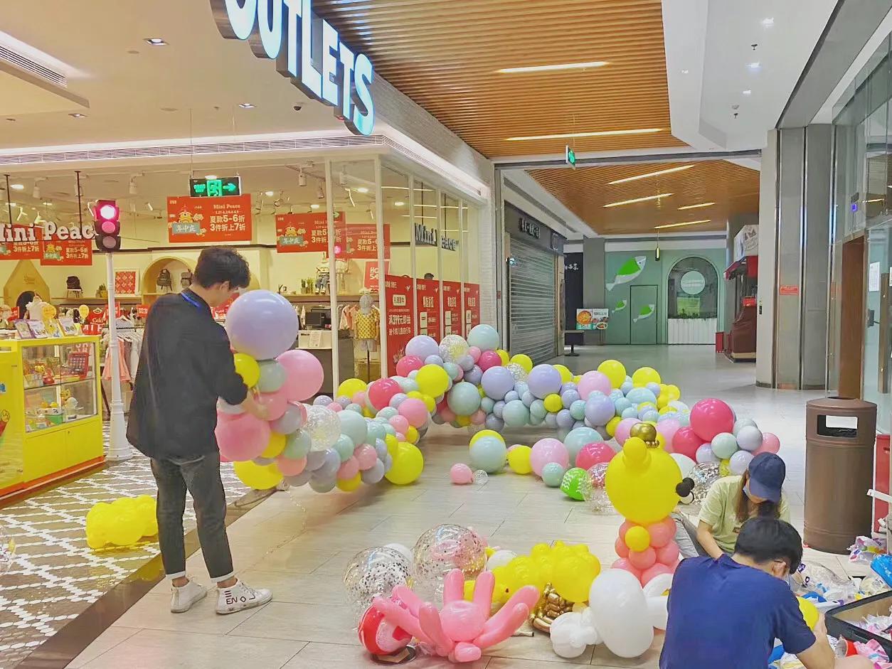 6.1儿童乐园气球布置,儿童气球布置生日派对附近