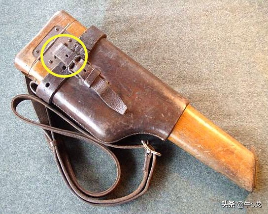 驳壳枪木质枪套玩具,驳壳枪和牛皮枪套的合体叫什么