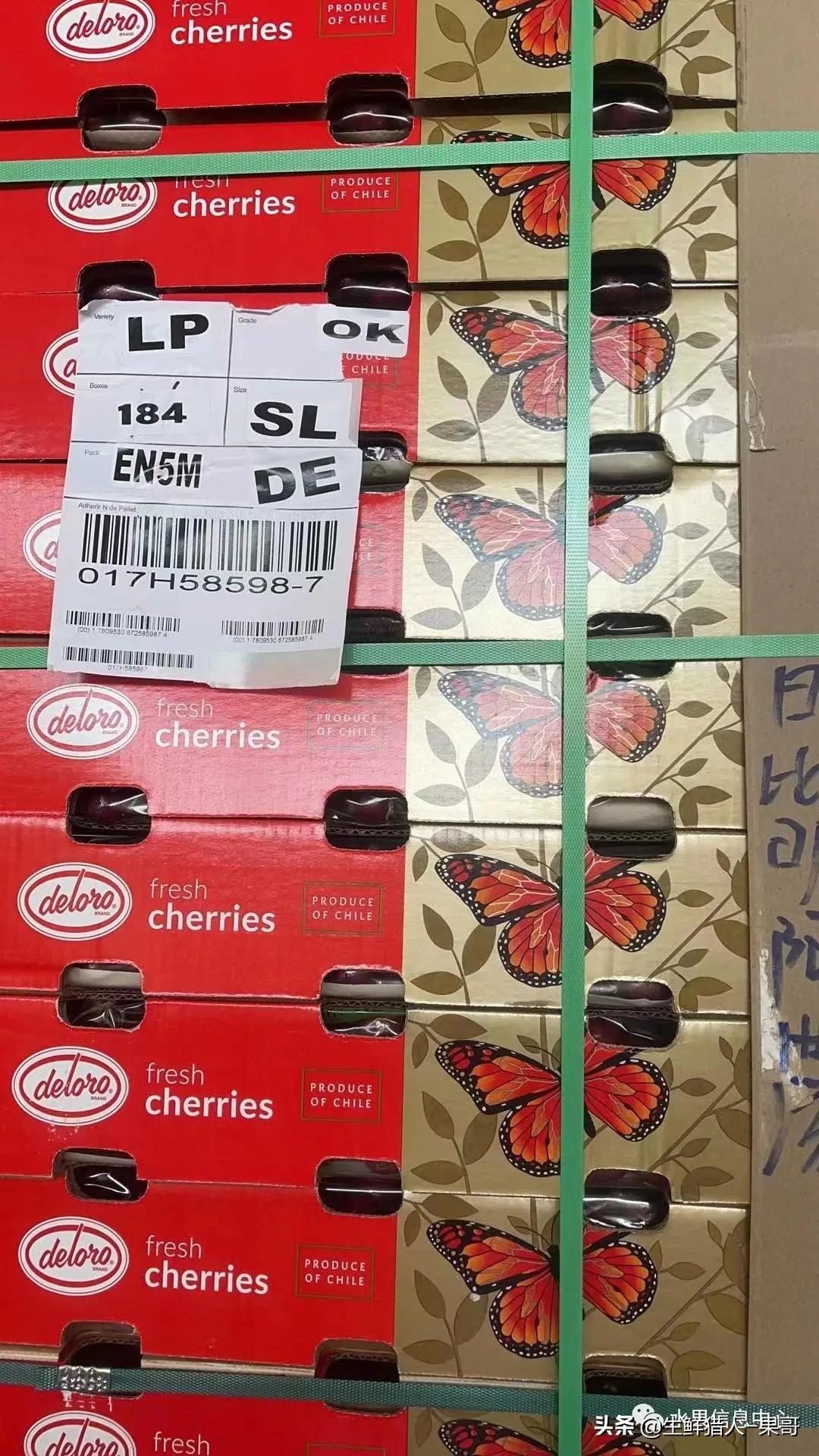 车厘子包装等级划分,车厘子标签各种日期形式