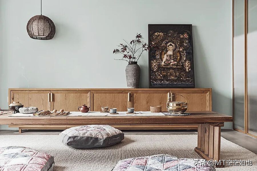 原木风空间营造的温馨气质,原木清爽灵动空间