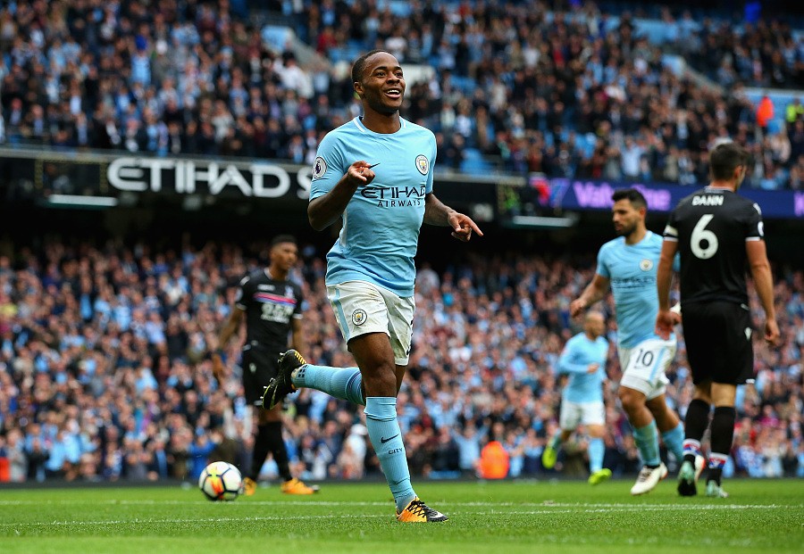 斯特林踢曼联视频,斯特林曼城5:4