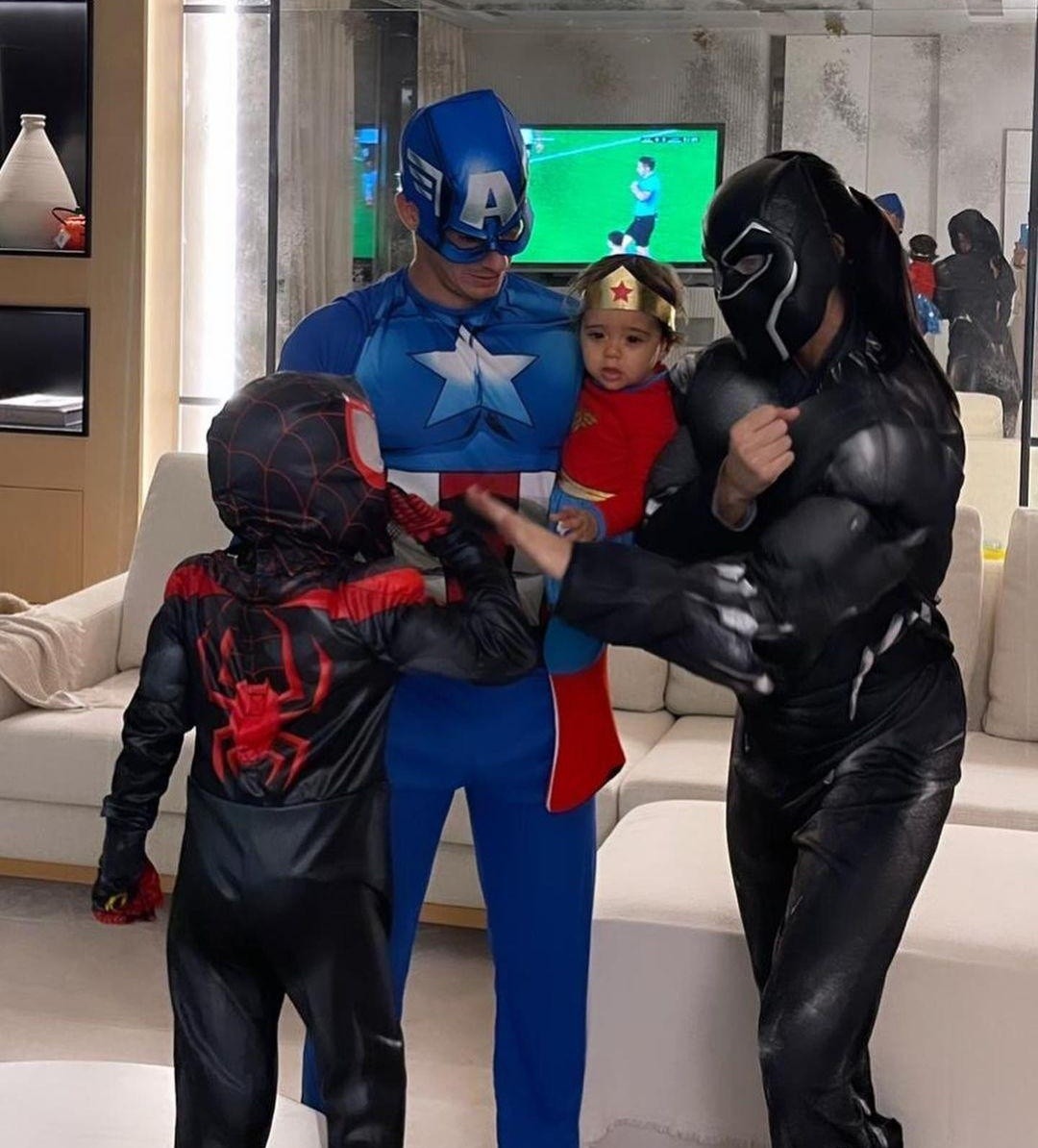 足球球星万圣节装扮,足球明星们的万圣节