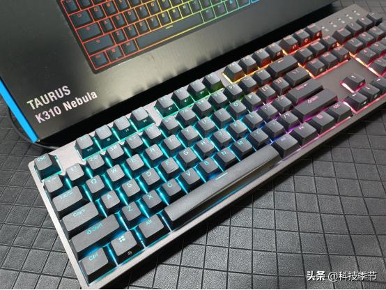 杜伽k310w机械键盘体验,杜伽k310机械键盘简单上手