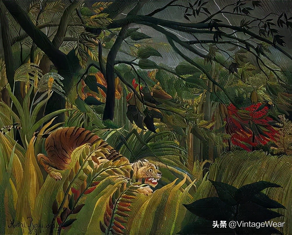 亨利卢梭丛林系列创作时期,亨利卢梭丛林幻想