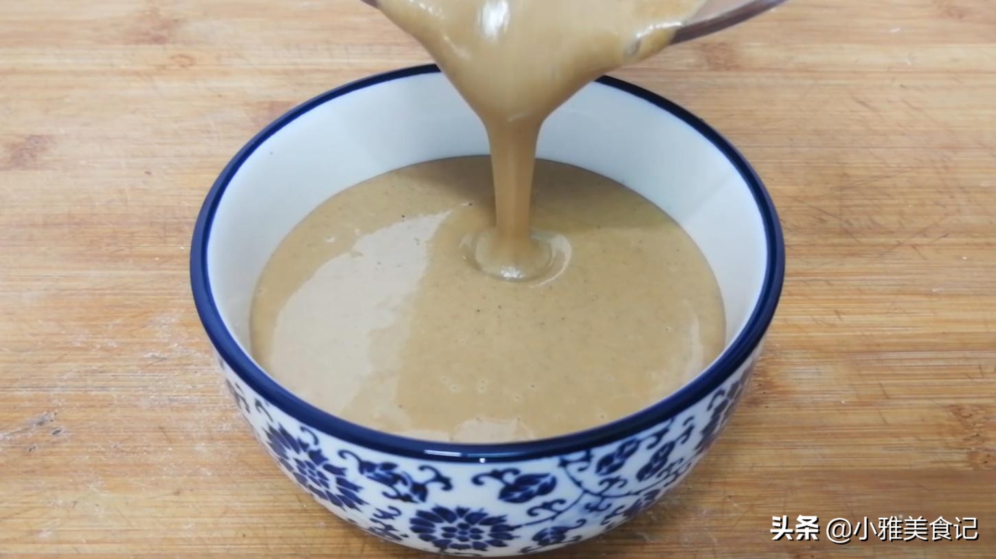 自制芝麻酱无任何添加,自制芝麻酱不用石磨