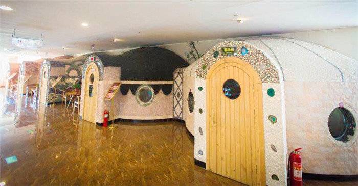 水晶宫汤泉的汗蒸,青岛适合儿童的汤泉