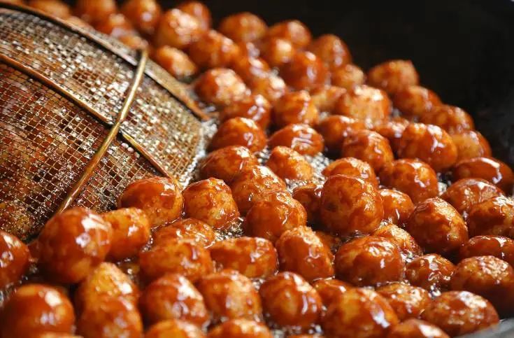 成都小吃蛋烘糕这样做,路边摊小吃油煎鸡蛋糕的做法