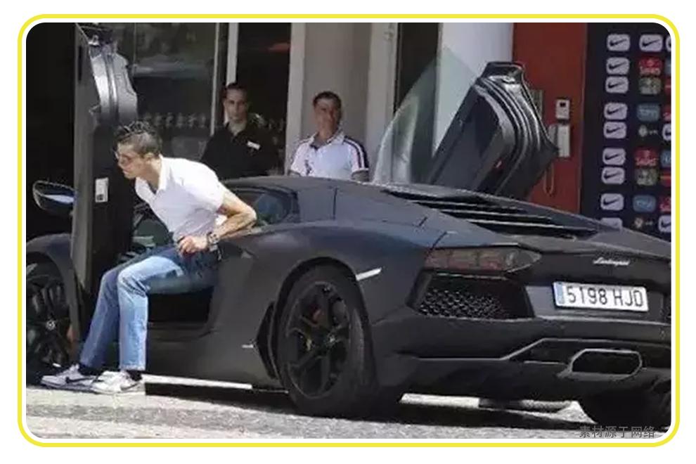 Carry全场的C罗有多豪？20辆豪车挤爆车库，3辆布拉迪总价过亿