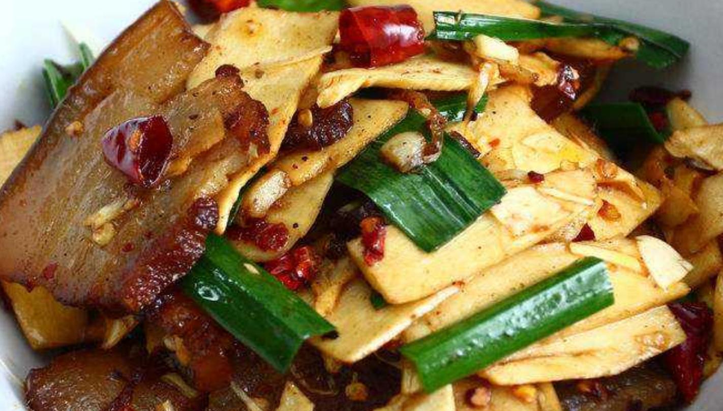 冬笋怎么做开胃下饭比较好吃,农家下饭美食冬笋做法大全