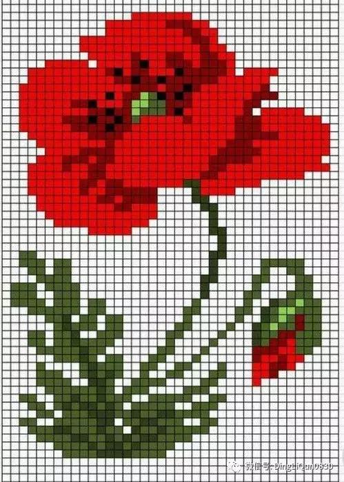 十字绣绣花图纸,十字绣刺绣花图