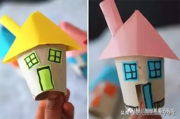 幼儿园手工制作小卡纸大全,圆形卡纸秘密