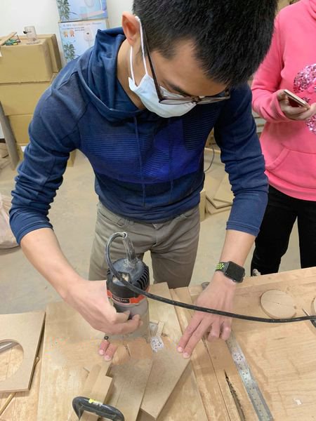 莞音4寸全频音箱,自制18寸全频号角音箱