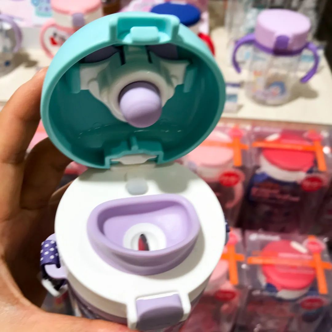 儿童吸管杯敞口杯,吸管杯洞洞杯