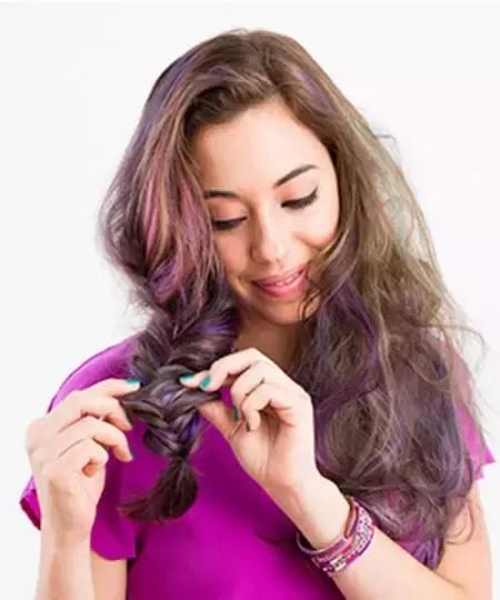 鱼骨辫向内编的编发教程,鱼骨辫的编发教程图解