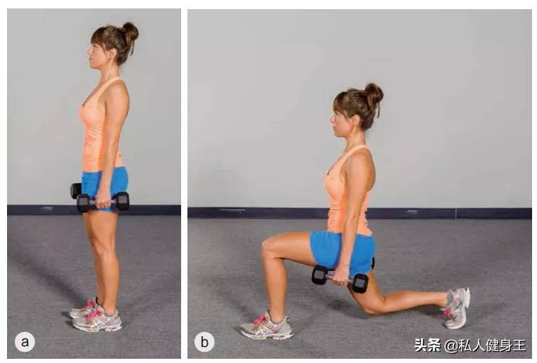哑铃训练腿部肌肉的动作,不伤膝盖锻炼腿部肌肉动作
