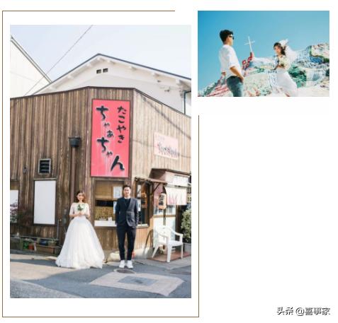 清新唯美的婚纱照简单才最美,青岛春天外景婚纱照